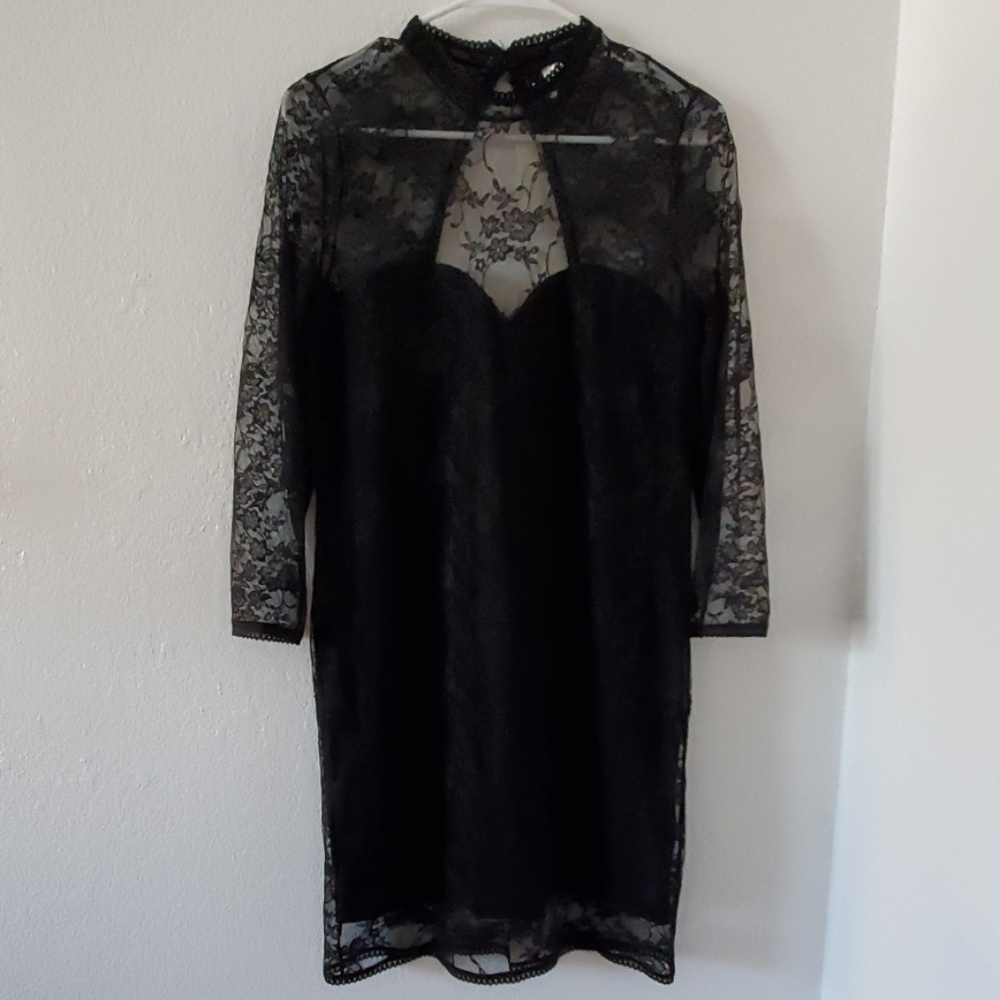 Long Sleeve Lace Dress